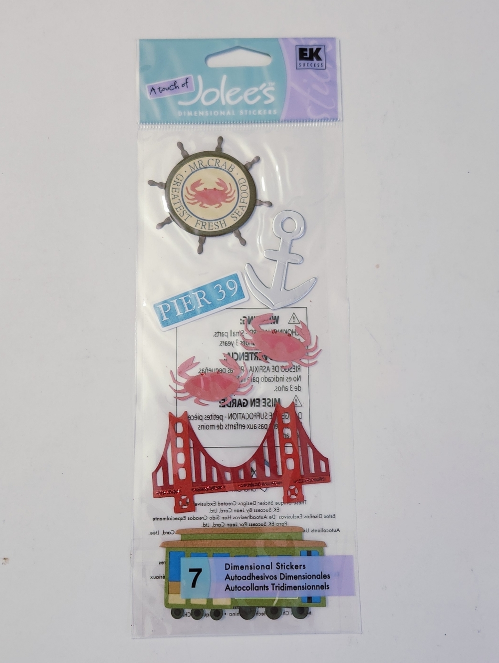 Scrapbooking Sticker Pack - San Francisco